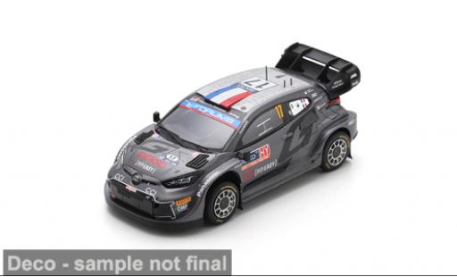 Toyota Yaris 1/43 Spark GR Rally1 Hybrid Rally Finnland 2024 #17 S.Ogier/V.Landais 1:43 diecast model cars