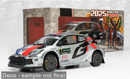 Toyota Yaris 1/18 IXO GR Rally1 Rally Saudi Arabia 2025 #17 S.Ogier/V.Landais 1:18