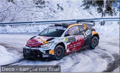 Toyota Yaris 1/18 IXO GR Rally2 Rallye Monte Carlo 2026 #34 E.Delecour/S.De Castelli 1:18 diecast model cars