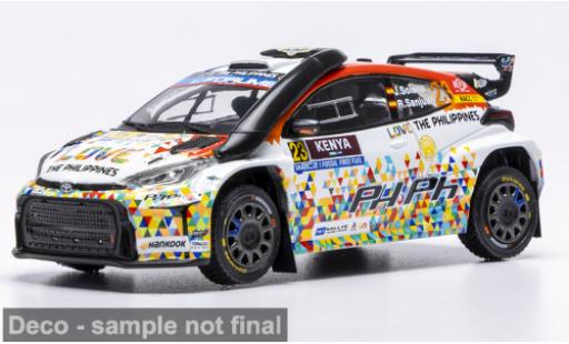 Toyota Yaris 1/43 IXO GR Rally2 Safari Rallye Kenia 2025 #23 J.Solans/R.Sanjuan 1:43 diecast model cars