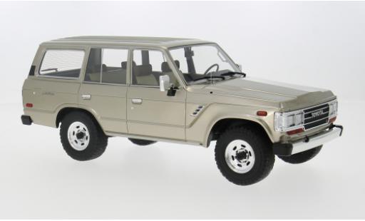 Toyota Land Cruiser 1/18 Lucky Step Models (J60) bronze 1987 1:18 diecast model cars
