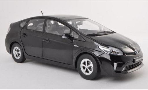 Toyota Prius Base 1/18 Paudi black 2012 diecast model cars
