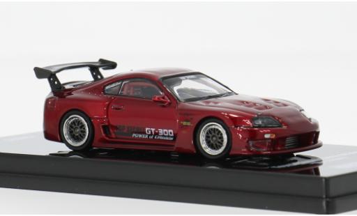 Toyota Supra 1/64 INNO64 A80 rot 1993 1:64 diecast model cars