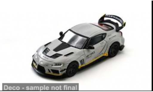 Toyota Supra 1/64 INNO64 A90 Darwin PRO grau/schwarz 1:64 diecast model cars