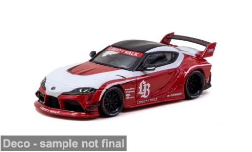Diecast model cars Toyota Supra SUPRA (A90) LB -WORKS rot 2025 1/64 Tarmac Works