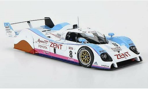 Toyota TS010 Base 1/43 Ebbro No.8 Zent A.Wallace/J.Lammers/T.Fabi 1992 diecast model cars