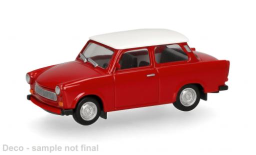 Trabant 601 1/87 Herpa rot/weiss 1:87 diecast model cars