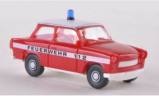 Trabant 601 Feuerwehr 1/87 Wiking S Fire brigade diecast model cars