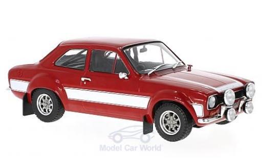 Ford Escort 1/18 Triple 9 Collection MK I red/white diecast model cars