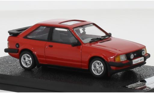 Ford Escort 1/43 Triple 9 Collection MkIII XR3i red RHD 1983 diecast model cars