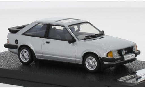 Ford Escort 1/43 Triple 9 Collection MkIII XR3i grey RHD 1983 diecast model cars