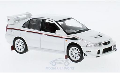 Diecast model cars Mitsubishi Lancer 1/43 Triple 9 Collection EVO 6 TME white RHD 2000 Mitsubishi Lancer 1/43 Triple 9 Collection EVO 6 TME white RHD 2000 diecast model cars