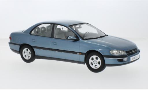 Diecast model cars Opel Omega 1/18 Triple 9 Collection B metallise blau 1996 1:18 Opel Omega 1/18 Triple 9 Collection B metallise blau 1996 1:18 diecast model cars