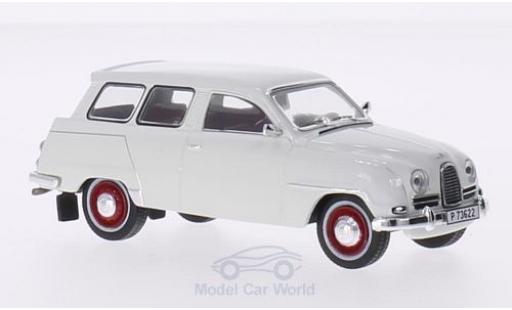 Saab 95 1/43 Triple 9 Collection white 1961 diecast model cars