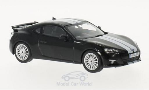 Subaru BRZ 1/43 Triple 9 Collection black/white 2014 diecast model cars