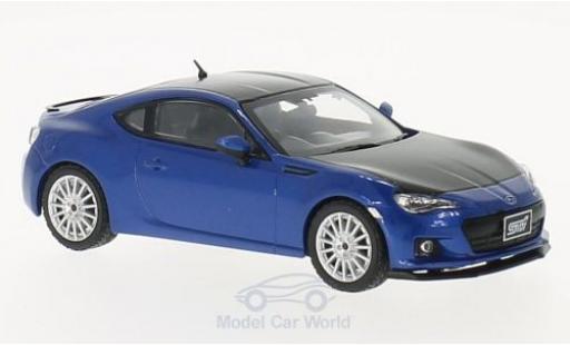 Diecast model cars Subaru BRZ 1/43 Triple 9 Collection STI metallic blue/carbon RHD Tokyo Autosalon 2012 Subaru BRZ 1/43 Triple 9 Collection STI metallic blue/carbon RHD Tokyo Autosalon 2012 diecast model cars