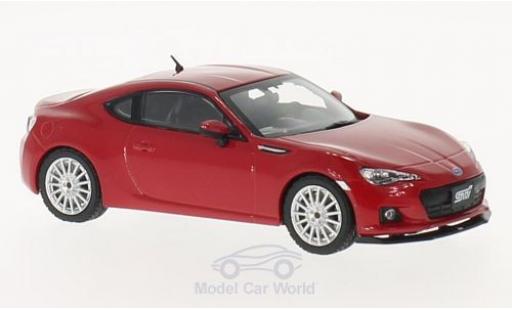 Subaru BRZ 1/43 Triple 9 Collection STI tS red 2013 diecast model cars