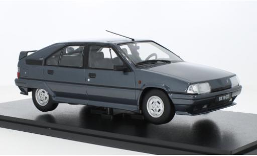 Diecast model cars Citroen BX 1/18 Triple 9 Collection GTI metallise grau 1990 Citroen BX 1/18 Triple 9 Collection GTI metallise grau 1990 diecast model cars