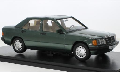 Diecast model cars Mercedes 190 1/18 Triple 9 Collection E (W201) 2.3 Sportline metallise green 1993 Mercedes 190 1/18 Triple 9 Collection E (W201) 2.3 Sportline metallise green 1993 diecast model cars