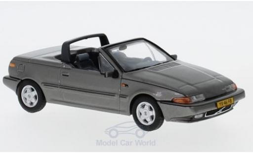 Volvo 480 1/43 Triple 9 Collection Turbo Cabriolet metallic grey 1990 diecast model cars