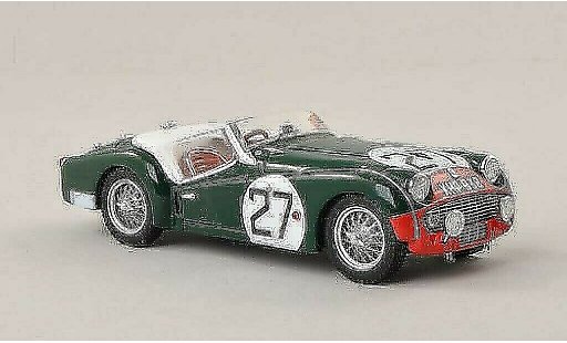 Triumph TR3 S 1/43 Spark No.27 24h Le Mans 1959 /C.Dubois diecast model cars