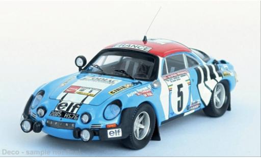 Alpine A110 1/43 Trofeu East African Safari Rally 1975 #5 1:43 diecast model cars