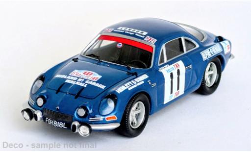 Alpine A110 1/43 Trofeu Rally Tap 1972 #11 1:43 diecast model cars