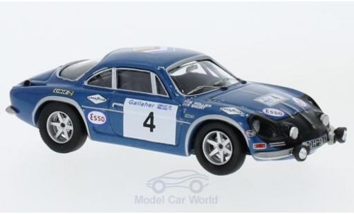 Alpine A110 1/43 Trofeu Renault No.4 Rallye Irland 1971 N.Hollier/P.Short diecast model cars