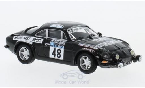 Alpine A110 1/43 Trofeu Renault No.48 Rallye WM RAC Rallye 1978 B.Saby/M.Guegan diecast model cars