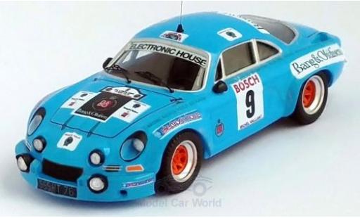 Alpine A110 1/43 Trofeu Renault No.9 Rally Ypres 1975 M.Nusbaumer/Jimmy diecast model cars