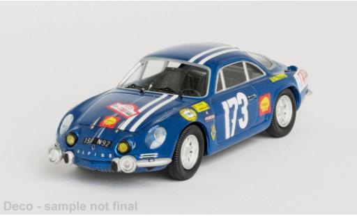 Alpine A110 1/43 Trofeu Renault Rally Portugal 1968 #173 1:43 diecast model cars