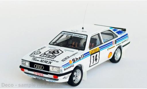 Audi Quattro 1/43 Trofeu quattro 1000 Lakes Rally 1986 #14 1:43 diecast model cars