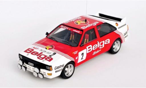 Audi Quattro 1/43 Trofeu No.2 Belga Team Belga Boucles de Spa 1985 B.Waldegaard/H.Thorszelius diecast model cars