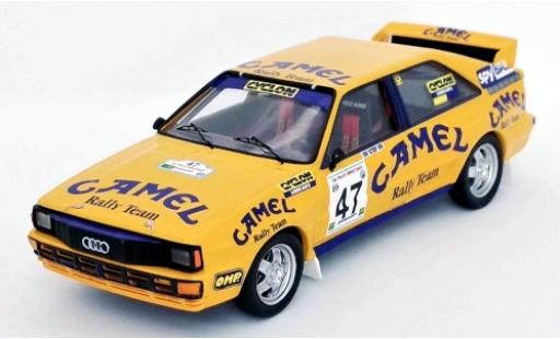 Audi Quattro 1/43 Trofeu quattro No.47 Camel Rally Team Camel Fthiotidas Rally 1990 Iaveris/El-Em diecast model cars