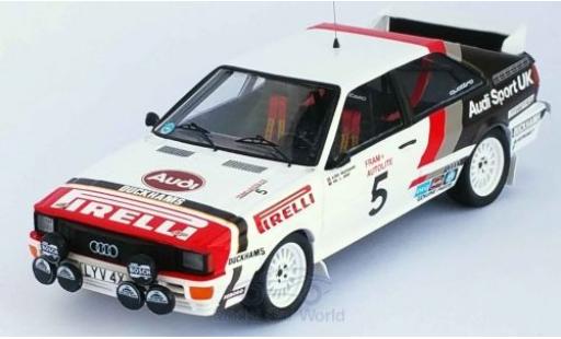 Audi Quattro 1/43 Trofeu quattro No.5 Sport UK Welsh Rally 1982 B.Waldegaard/P.Short diecast model cars