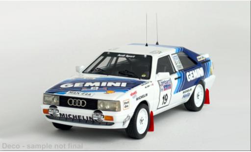Audi Quattro 1/43 Trofeu quattro RAC Rally 1987 #19 1:43 diecast model cars