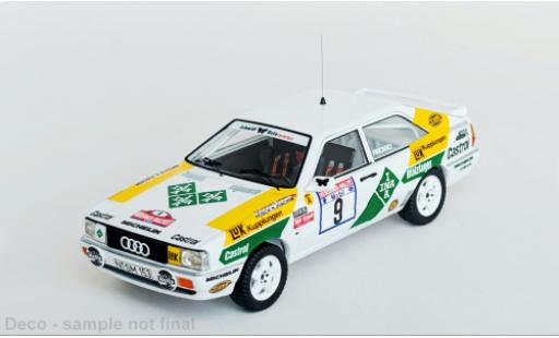 Audi Quattro 1/43 Trofeu quattro Rally Hunsrück 1987 #9 1:43 diecast model cars