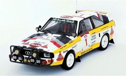 Audi Sport Quattro 1/43 Trofeu Sport quattro No.1 HB Team HB Rallye WM Safari Rallye 1985 H.Mikkola/A.Hertz diecast model cars
