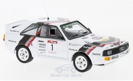 Audi Sport Quattro 1/43 Trofeu Sport quattro No.1 Rallye DM Rallye Metz 1984 W.Röhrl/C.Geistdörfer diecast model cars