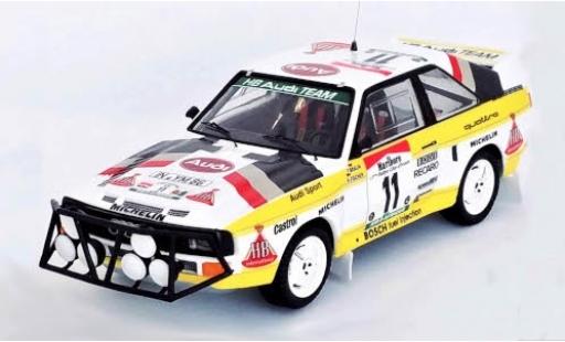 Audi Sport Quattro 1/43 Trofeu Sport quattro No.11 HB Team Rallye WM Rally Bandama 1985 F.Braun/A.Fischer diecast model cars