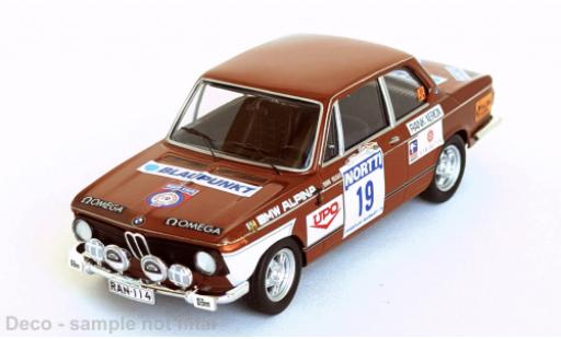 Bmw 1602 1/43 Trofeu 1000 Lakes Rally 1974 #19 1:43 diecast model cars