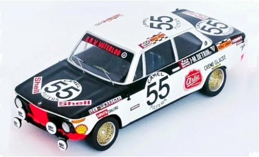 Bmw 2002 1/43 Trofeu No.55 Waterloo 24h Spa Francorchamps 1972 R.Derom/J-M.Detrin diecast model cars