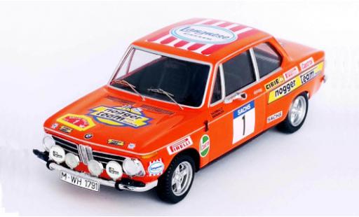 Bmw 2002 1/43 Trofeu ti No.1 Nogger Team Hamburg Langnese Rallye DM Rally Trifels 1973 R.Hainbach/W.Biebinger diecast model cars