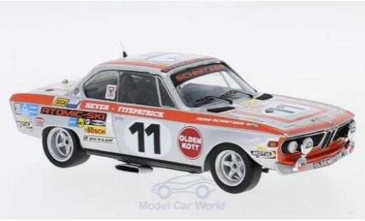 Diecast model cars Bmw 2800 1/43 Trofeu CS No.11 Schnitzer 24h Spa 1972 J.Fitzpatrick/H.Heyer Bmw 2800 1/43 Trofeu CS No.11 Schnitzer 24h Spa 1972 J.Fitzpatrick/H.Heyer diecast model cars