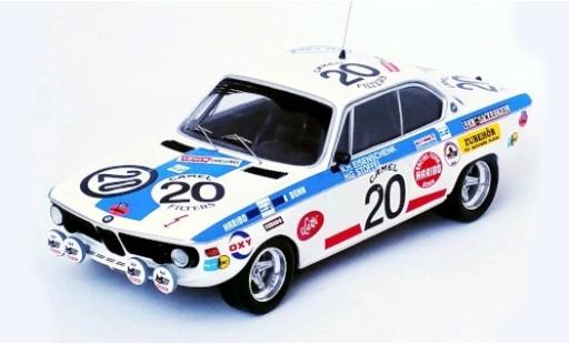 Bmw 2800 1/43 Trofeu CS No.20 24h Spa 1971 K-H.Eisenschenk/H-G.Stoffel diecast model cars