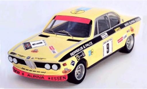 Bmw 2800 1/43 Trofeu CS No.9 6h Nürburgring 1971 H.P.Joisten/W.Treser diecast model cars