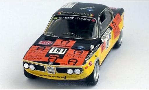 Bmw 3.0 1/43 Trofeu CS No.191 Targa Florio 1973 R.Maritni/A.Federico diecast model cars