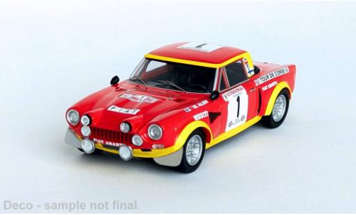 Diecast model cars Fiat 124 1/43 Trofeu Abarth Tour de Corse 1974 #1 1:43 Fiat 124 1/43 Trofeu Abarth Tour de Corse 1974 #1 1:43 diecast model cars