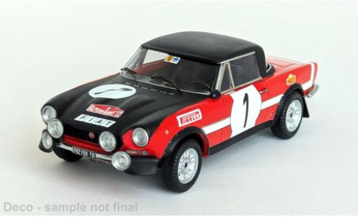 Diecast model cars Fiat 124 1/43 Trofeu Spider Alpenfahrt 1972 #1 1:43 Fiat 124 1/43 Trofeu Spider Alpenfahrt 1972 #1 1:43 diecast model cars
