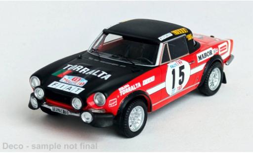 Diecast model cars Fiat 124 1/43 Trofeu Sport Spider 1600 Rally Portugal 1973 #15 1:43 Fiat 124 1/43 Trofeu Sport Spider 1600 Rally Portugal 1973 #15 1:43 diecast model cars